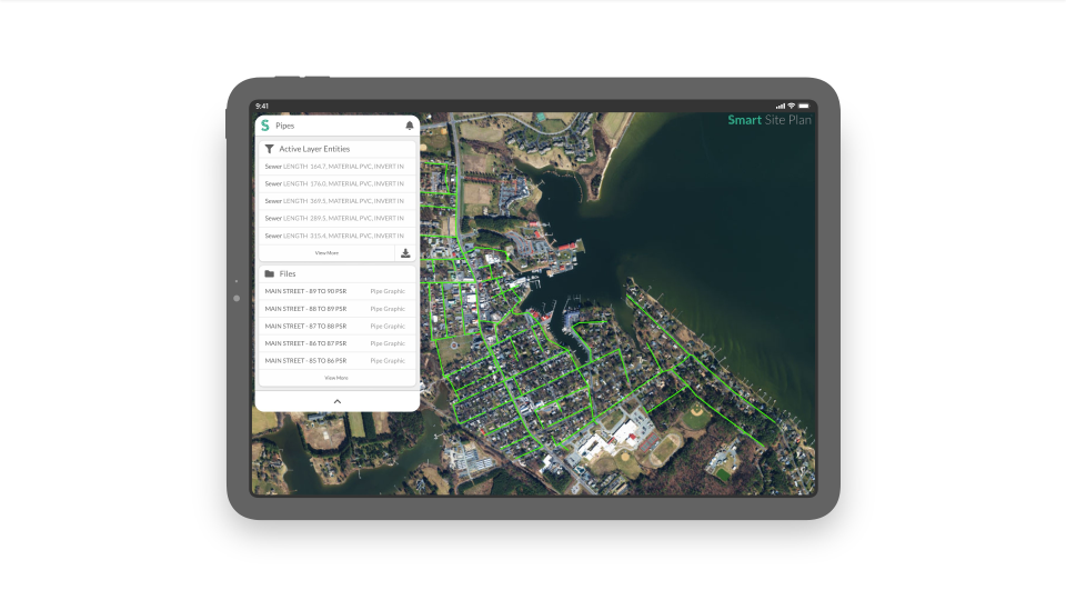 screenshot of Smart Site Plan